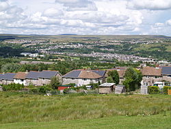 Ebbw Vale-panorama